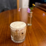 아몬드크림라떼 (only ice) 메뉴 사진(네이버)