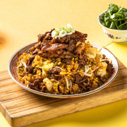매콤숯불고기 볶음밥 메뉴 사진(네이버)