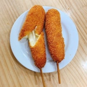 모짜핫도그 메뉴 사진(네이버)