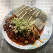 두부김치 메뉴 사진(네이버)