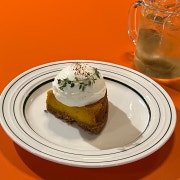 단호박치즈케이크 메뉴 사진(네이버)