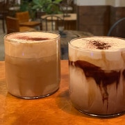 쿠안도크림모카 메뉴 사진(네이버)