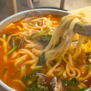 얼큰 바지락 칼국수 메뉴 사진(네이버)