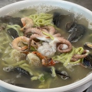 낙지칼국수 메뉴 사진(네이버)