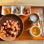 새알팥죽(100% 진도산 팥 사용) 메뉴 사진(네이버)