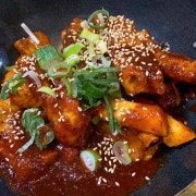 쪽갈비(매운맛) 메뉴 사진(네이버)