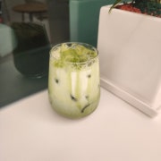 녹차라떼 메뉴 사진(네이버)