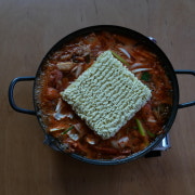 민자 부대찌개 메뉴 사진(네이버)