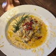 트러플 크림 뇨끼(lacto) 메뉴 사진(네이버)
