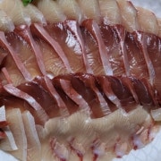 방어회 메뉴 사진(네이버)