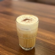 바닐라빈 크림 라떼 메뉴 사진(네이버)