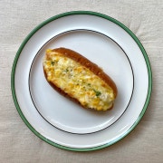 콘치즈 핫도그 메뉴 사진(네이버)