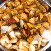 모듬(곱창+양+대창+염통+갈비살) 메뉴 사진(네이버)