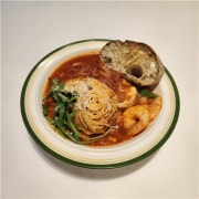 해산물토마토파스타 메뉴 사진(네이버)