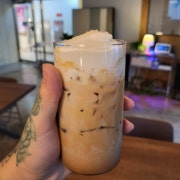 바닐라라떼 메뉴 사진(네이버)