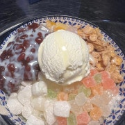옛날빙수 메뉴 사진(네이버)