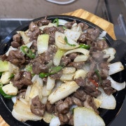닭똥집볶음 메뉴 사진(네이버)