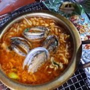 전복라면 메뉴 사진(네이버)