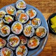 다홍이김밥 메뉴 사진(네이버)