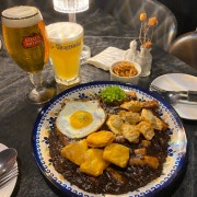 리얼 짜장떡볶이 메뉴 사진(네이버)
