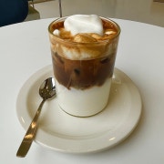 Cream latte 메뉴 사진(네이버)