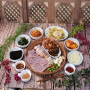 홍어삼합 (국내산) 메뉴 사진(네이버)