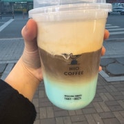 바다소금라떼 메뉴 사진(네이버)