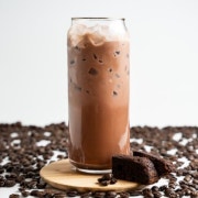 리얼초코라떼 HOT/ICE 메뉴 사진(네이버)
