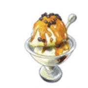 흑당 아이스크림 메뉴 사진(네이버)