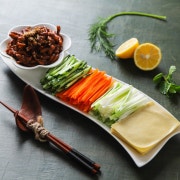 돼지고기야채쌈 메뉴 사진(네이버)