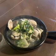 백합조개탕 메뉴 사진(네이버)