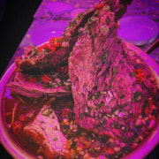 렝쎕 마라 전골(소) 메뉴 사진(네이버)