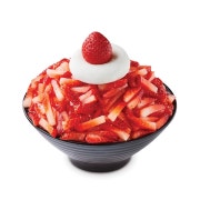 생딸기 설빙 (팥 or 딸기소스) 메뉴 사진(네이버)