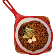 짜파구리 메뉴 사진(네이버)