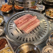 오겹살(200g) 메뉴 사진(네이버)