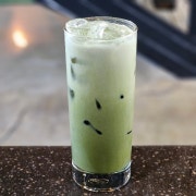 녹차라떼(hot/ice) 메뉴 사진(네이버)