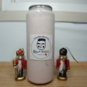 딸기라떼 메뉴 사진(네이버)
