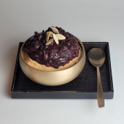 옛날전통팥빙수 메뉴 사진(네이버)