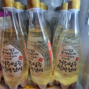경주 쌀 막걸리 메뉴 사진(네이버)