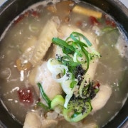 한방삼계탕 메뉴 사진(네이버)