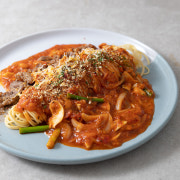 김치불고기파스타 메뉴 사진(네이버)