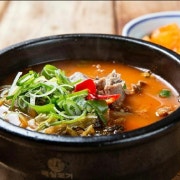 한우 시래기찌개 메뉴 사진(네이버)
