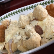 인절미 아이스크림 메뉴 사진(네이버)