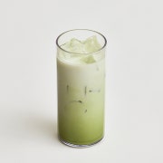 녹차라떼 (ice/hot) 메뉴 사진(네이버)