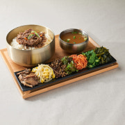산채 불고기 비빔밥 메뉴 사진(네이버)