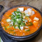 흑돼지 김치찌개 메뉴 사진(네이버)