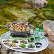 누룽지 산약초 백숙 메뉴 사진(네이버)