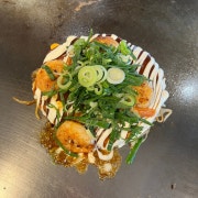 새우 오코노미야끼 메뉴 사진(네이버)