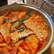 즉석 떡볶이 메뉴 사진(네이버)