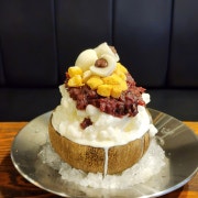 팥빙수 메뉴 사진(네이버)